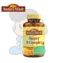 Nature Made Super B-Complex 460 Tablets Health