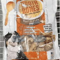 Nylabone Broth Bones Beef Flavor 54S Dog Chews 2.38Lbs Pet Supplies