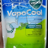 Vicks Vapocool Original Menthol Candy (3 X 24S) Health