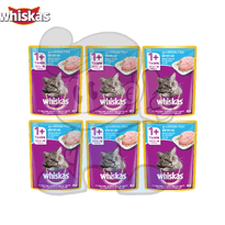 Whiskas Cat Food Ocean Fish Flavor (6 X 80 G) Pet Supplies