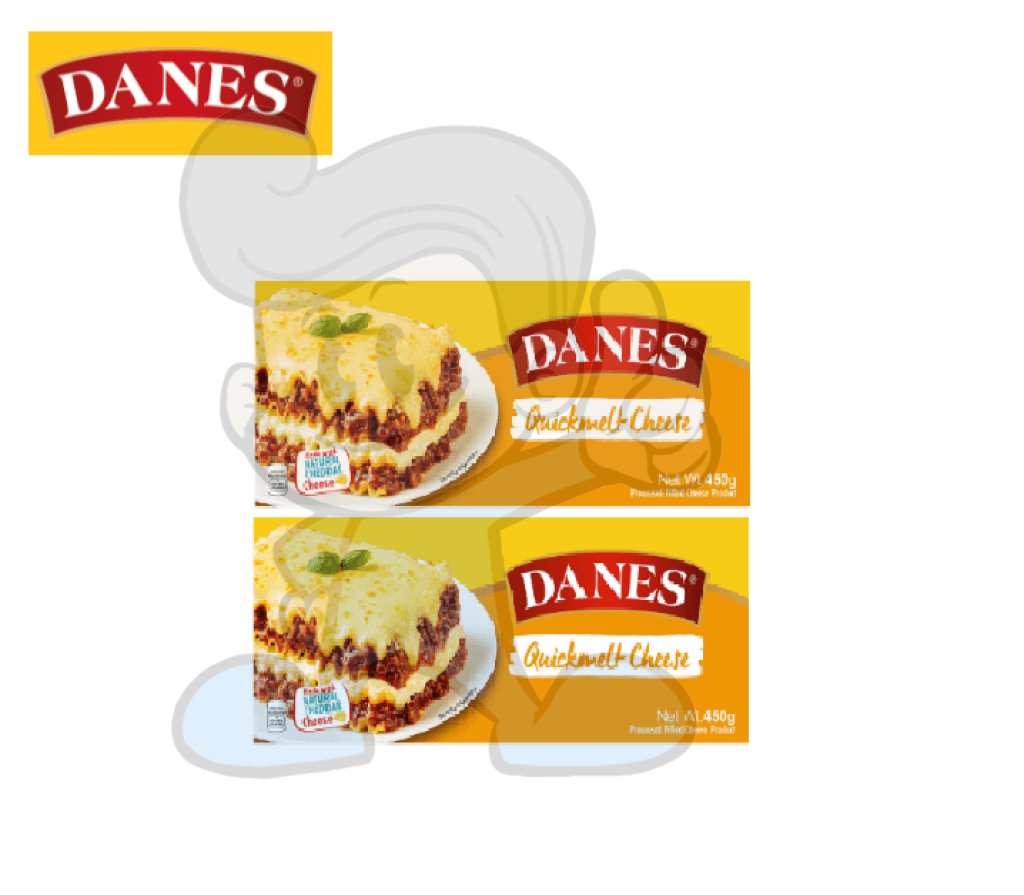 Danes Quickmelt Cheese (2 x 450 g)