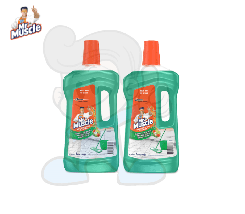 SCJ Mr Muscle All Purpose Cleaner Morning Freshness (2 x 1L)