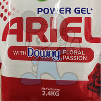 Ariel Liquid Power Gel With Downy Passion Refill 2.4Kg Household Supplies