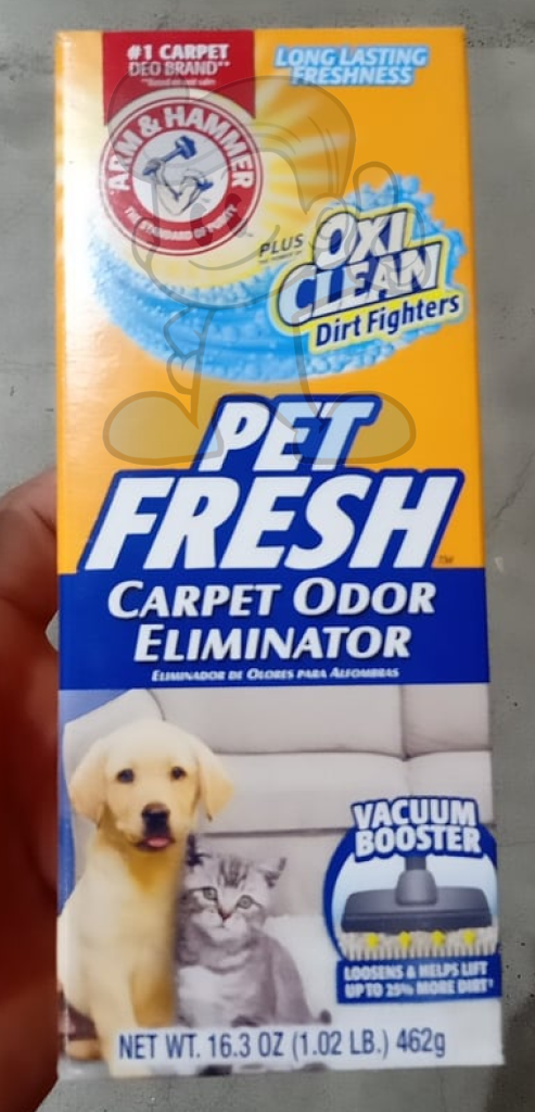 Arm & Hammer Pet Fresh Carpet Odor Eliminator Plus Oxiclean (2 X 16.3 Oz) Household Supplies