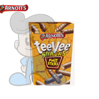 Arnotts Teevee Snacks Malt Sticks 175G Groceries