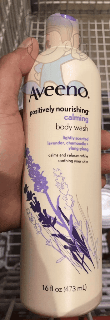 Aveeno Positively Nourishing Calming Body Wash 473Ml Beauty
