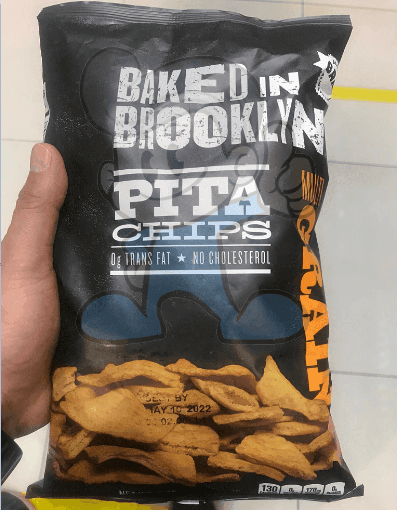 Baked In Brooklyn Pita Chips Multi Grain (2 X 8Oz) Groceries