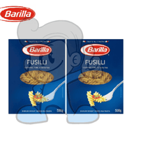 Barilla Fusilli Durum Wheat Semolina Pasta N.98 (2 X 500 G) Groceries