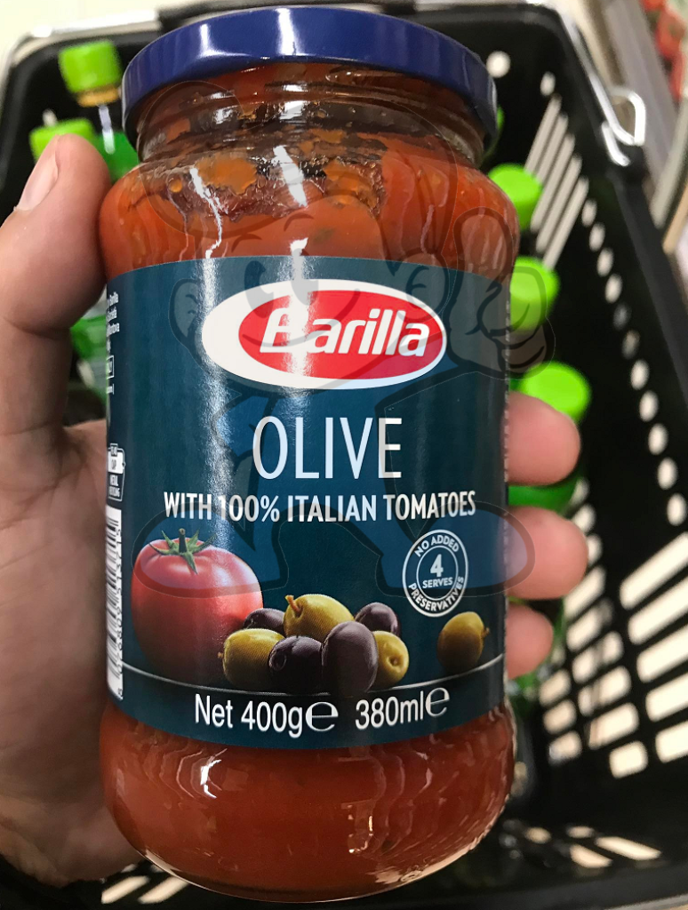 Barilla Olive Sauce With 100% Italian Tomatoes (2 X 400G) Groceries