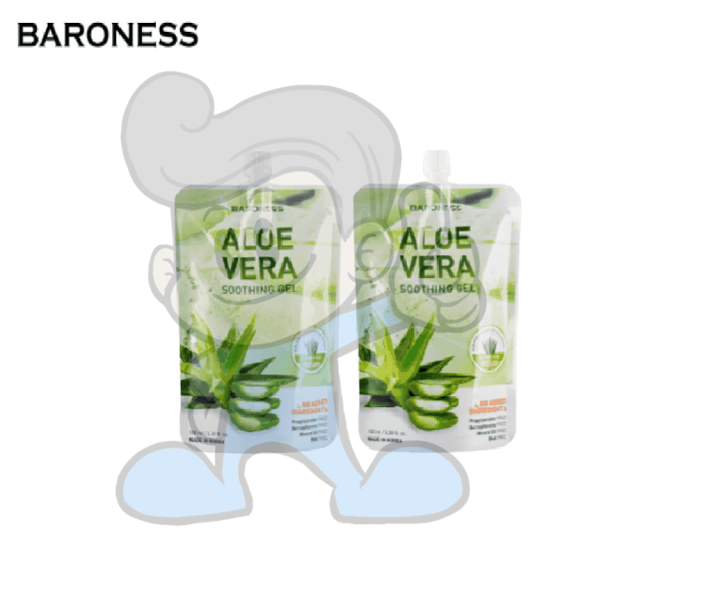 Baroness Aloe Vera Soothing Gel (2 X 100 Ml) Beauty
