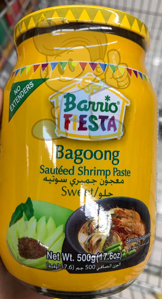 Barrio Fiesta Bagoong Sauteed Shrimp Paste Sweet (2 X 500 G) Groceries