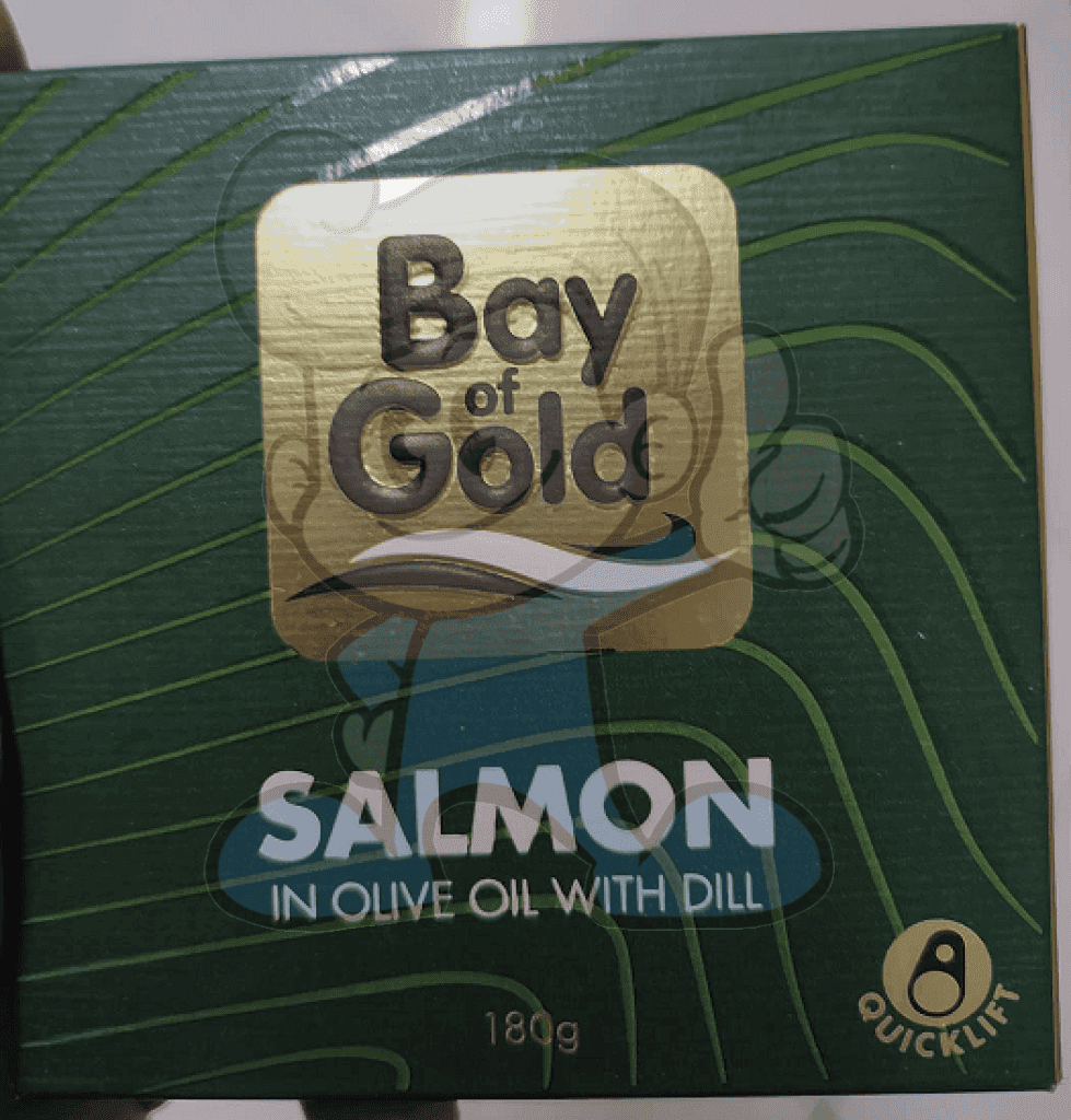 Bay Of Gold Salmon In Olive Oil With Dill (2 X 180G) Groceries