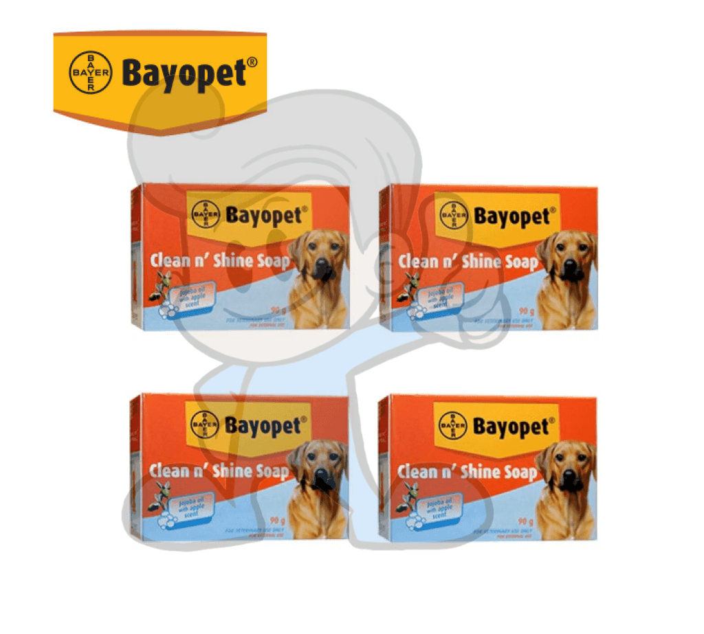 Bayopet Clean N Shine Soap (4 X 90G) Pet Supplies