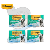 Bayopet Organic Dog Soap Aloe Vera (4 X 90G) Pet Supplies