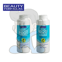 Beauty Formulas Deodorising Foot Powder (2 X 100G)