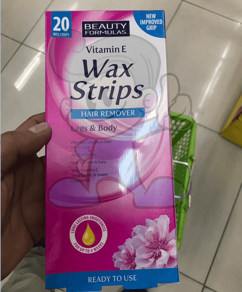 Beauty Formulas Wax Strips 20S