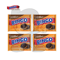 Bingo Cookie Chocolate Orange Pack Of 4 (4 X 280G) Groceries