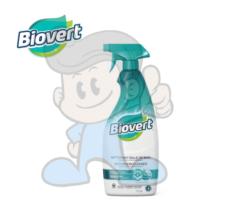 Biovert Bathroom Cleaner 715Ml Household Supplies