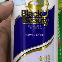 Black Beauty Power Dose Gold Shampoo 500Ml