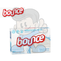 Bounce Free & Gentle Dryer Sheets 80 Count Household Supplies