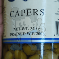 Capri Capers In Vinegar 340G Groceries