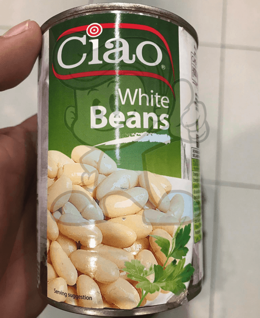 Ciao White Beans (4 X 400G) Groceries