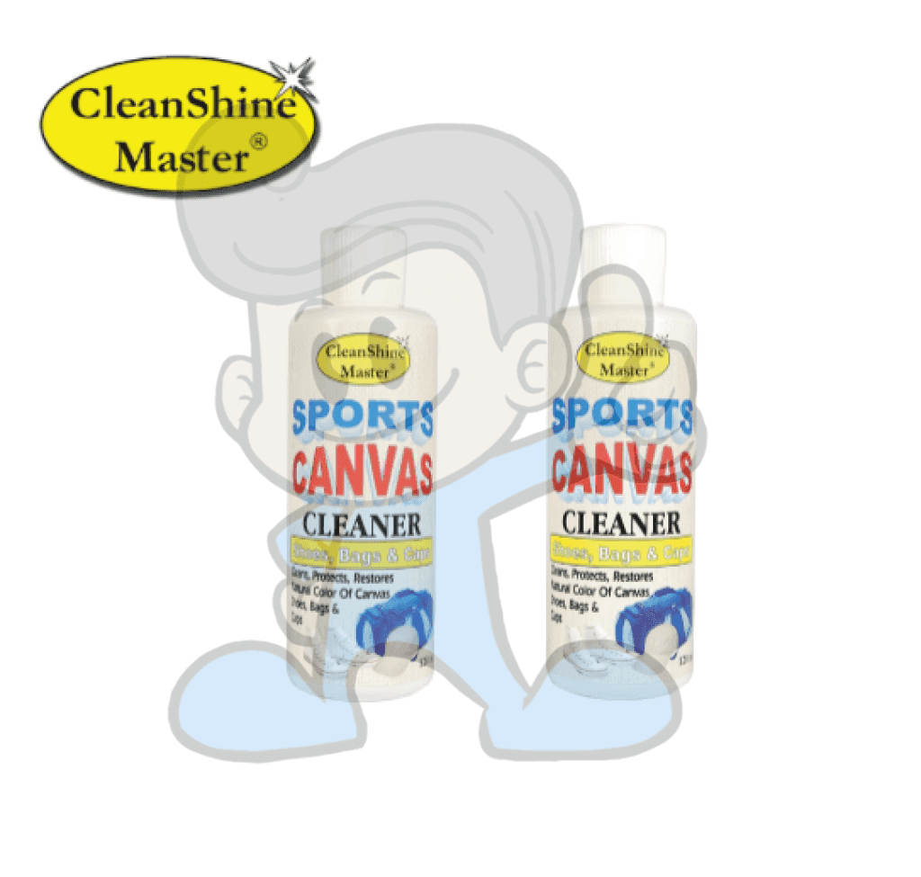 Cleanshine Master Sports Canvas Cleaner (2 X 120Ml) Household Supplies