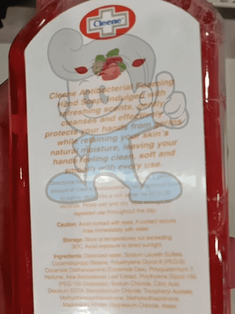 Cleene Luscious Strawberry Foaming Hand Soap (2 X 259Ml) Beauty