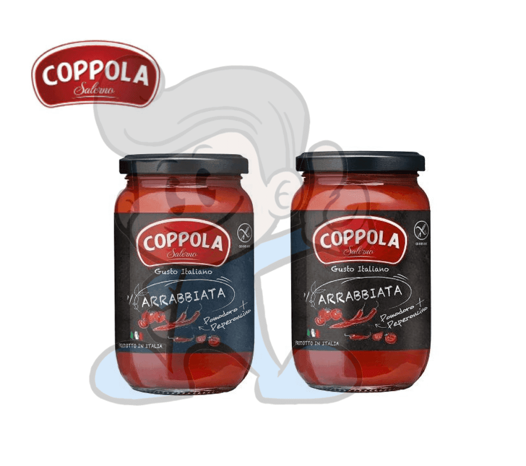 Coppola Arrabiata Pasta Sauce (2 X 370Ml) Groceries