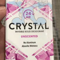 Crystal Invisible Solid Deodorant Unscented (2 X 70 G) Beauty