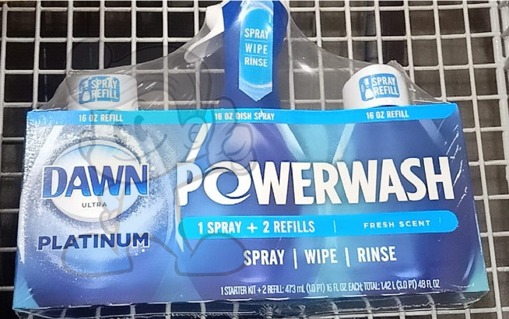 Dawn Ultra Platinum Powerwash Value Pack Fresh Scent 48 Oz. Household Supplies
