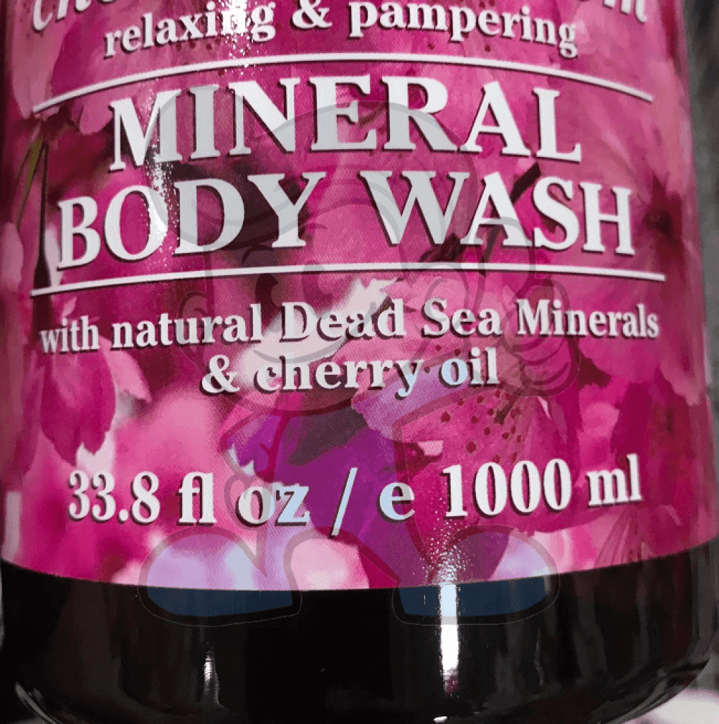 Dead Sea Collection Cherry Blossom Body Wash With Natural Minerals 1000Ml Beauty