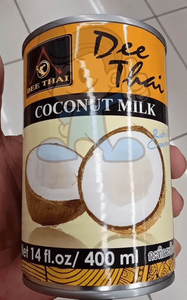 Dee Thai Coconut Milk (4 X 400 Ml) Groceries