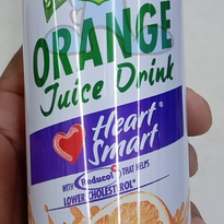 Del Monte Orange Juice Drink Heart Smart (4 X 240 Ml) Groceries