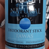 Deo Fresh Natural Mineral Deodorant Stick Tawas (2 X 60G) Beauty