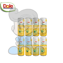 Dole 100% All Natural Sparkling Lemon Lime (8 X 240 Ml) Groceries