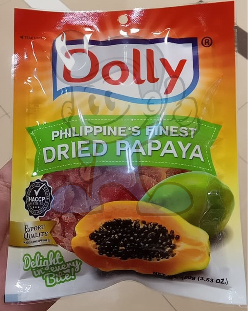 Dolly Philippines Finest Dried Papaya (2 X 100 G) Groceries