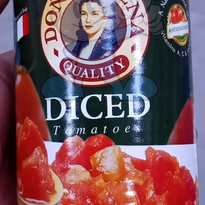 Dona Elena Diced Tomatoes (4 X 400 G) Groceries