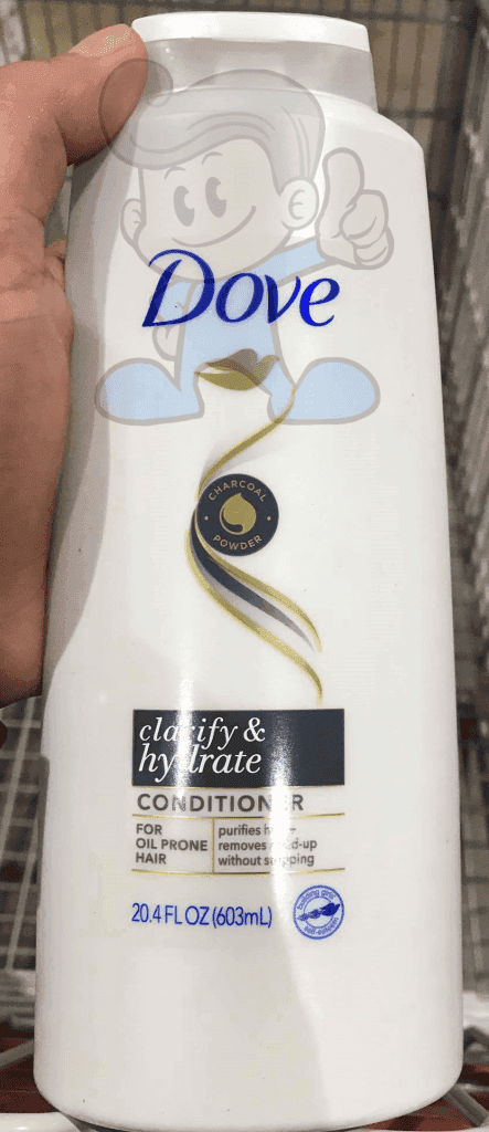 Dove Clarify And Hydrate Conditioner 603Ml Beauty