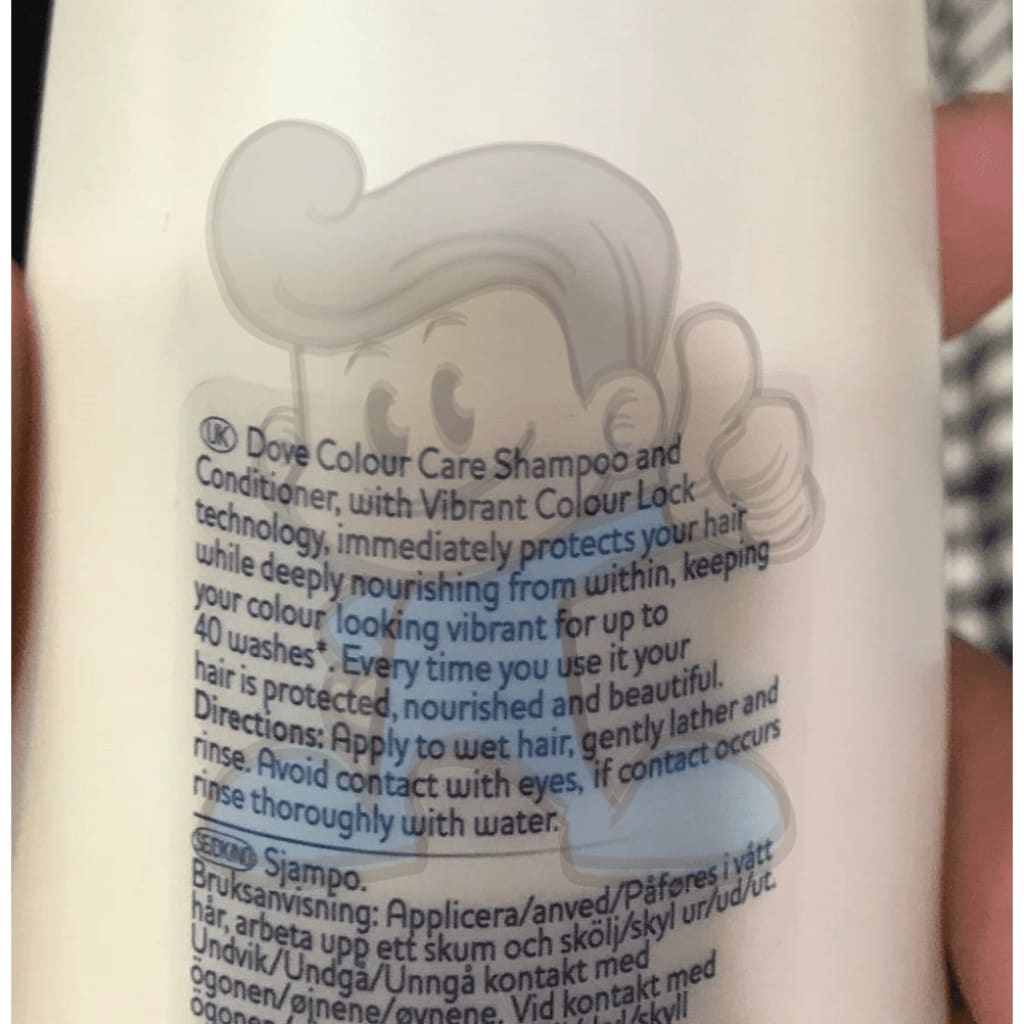 Dove Nutritive Solutions Colour Care Shampoo 250 Ml Beauty