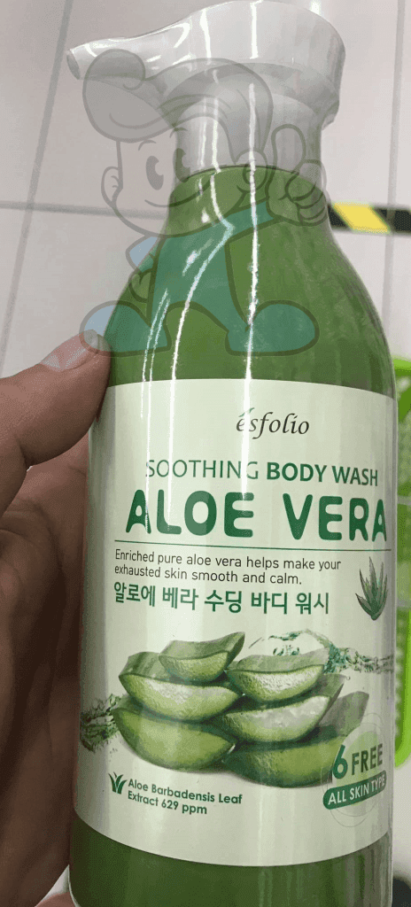 Esfolio Soothing Body Wash Aloe Vera 500Ml Beauty