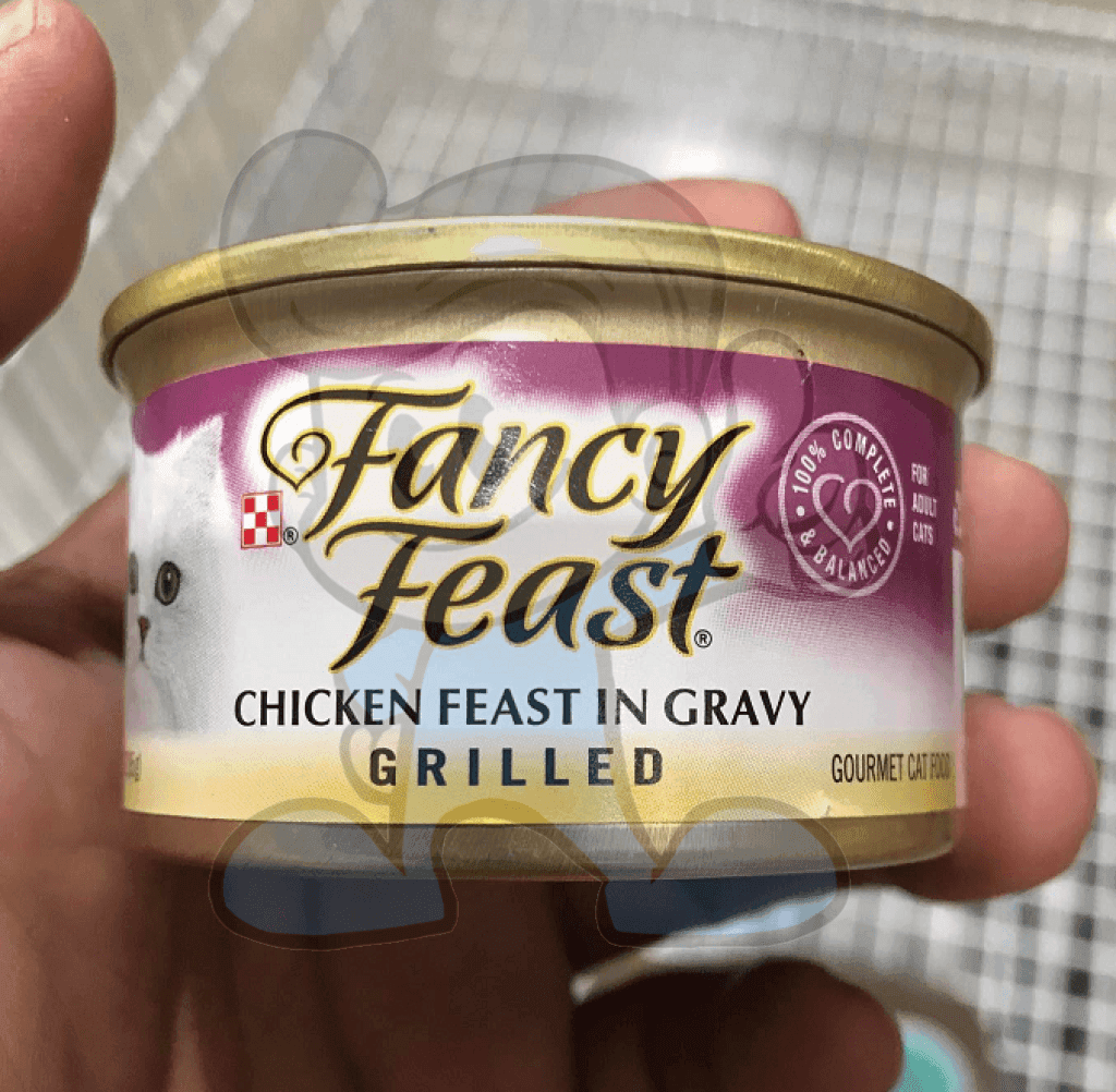 Fancy Feast Grilled Chicken In Gravy Cat Wet Food (4 X 3Oz) Pet Supplies
