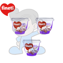 Fineti Hazelnut Double Spread (3 X 200G) Groceries