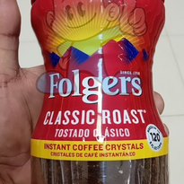 Folgers Classic Roast Instant Coffee Crystals 226G Groceries