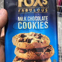 Foxs Fabulous Milk Chocolate Cookies (3 X 180 G) Groceries