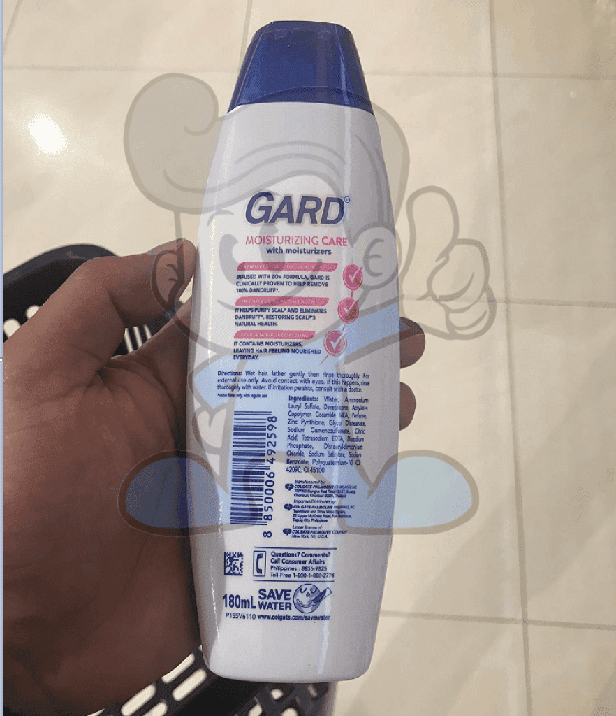Gard Anti-Dandruff Moisturizing Care Shampoo (2 X 180Ml) Beauty