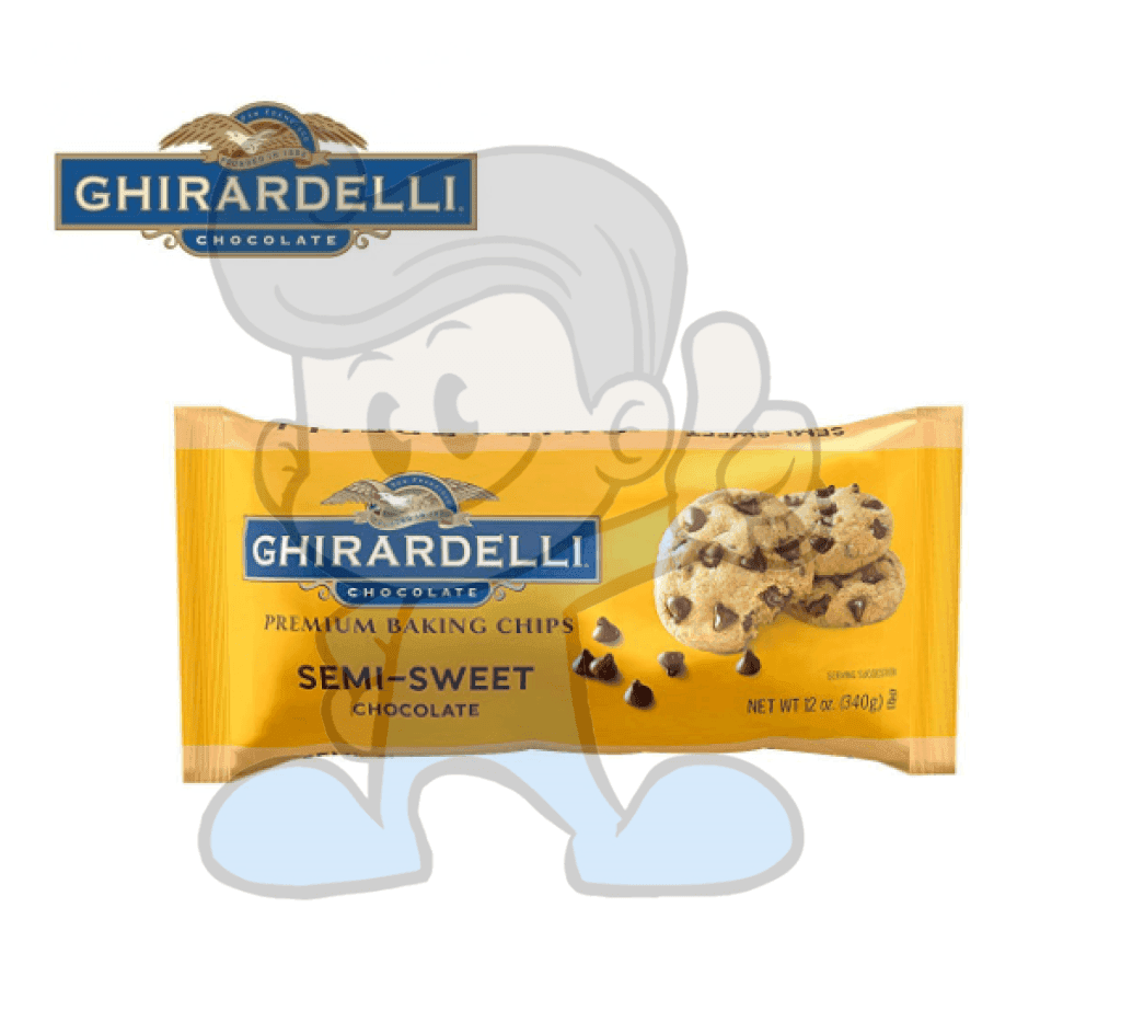Ghirardelli Semi-Sweet Chocolate Chips 12 Oz Groceries