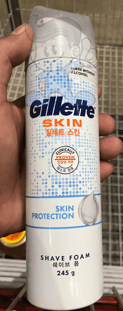Gillette Skin Protection Shave Foam 245G Beauty