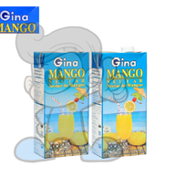 Gina Mango Nectar Juice (2 X 1L) Groceries