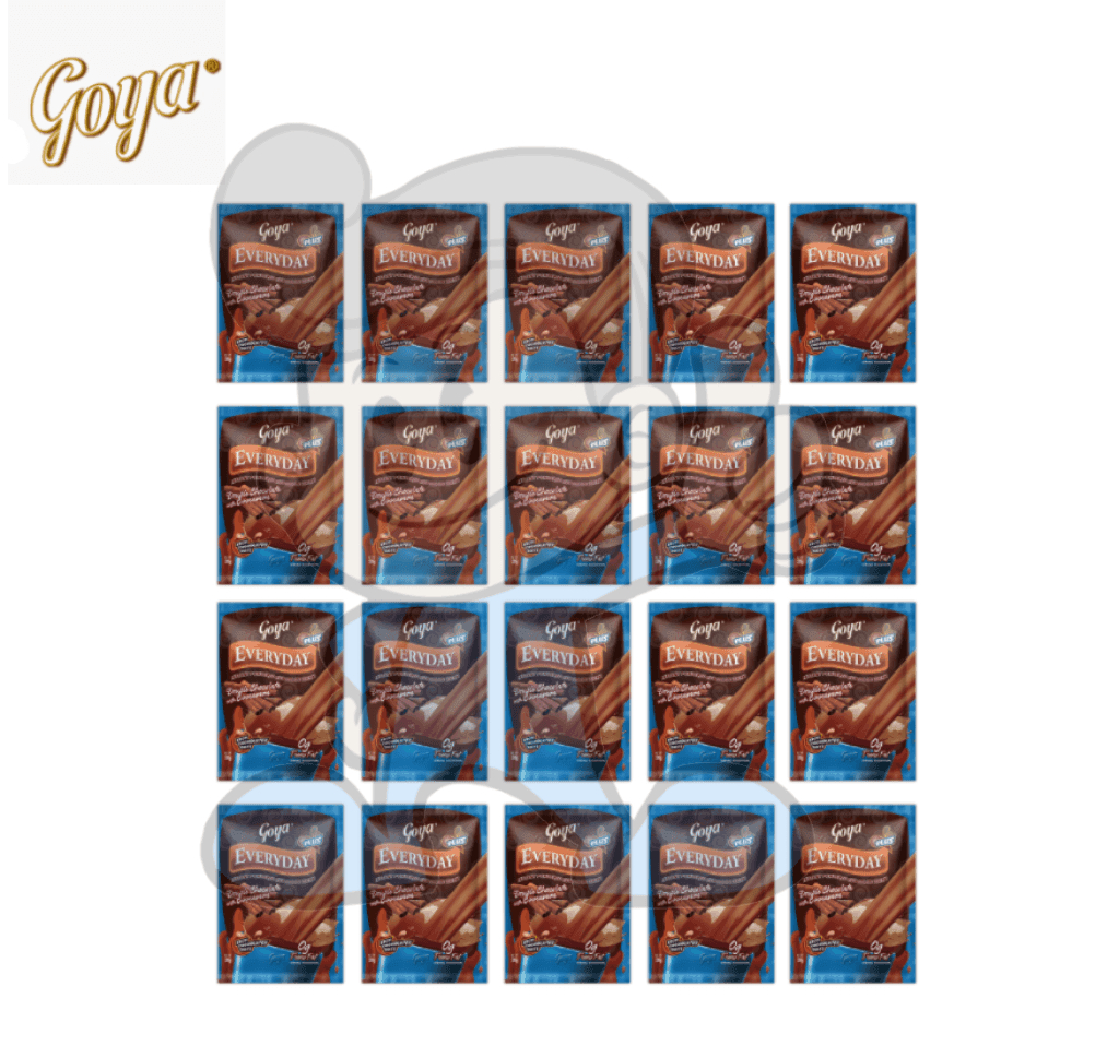 Goya Everyday Double Chocolate With Cinnamon (20 X 28G) Groceries